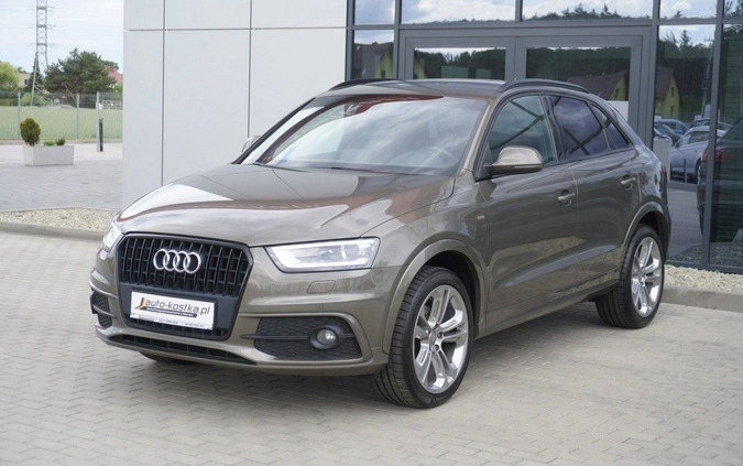 Audi Q3 cena 69999 przebieg: 130690, rok produkcji 2014 z Lubniewice małe 631